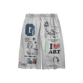 Gastavi Art Collage Shorts