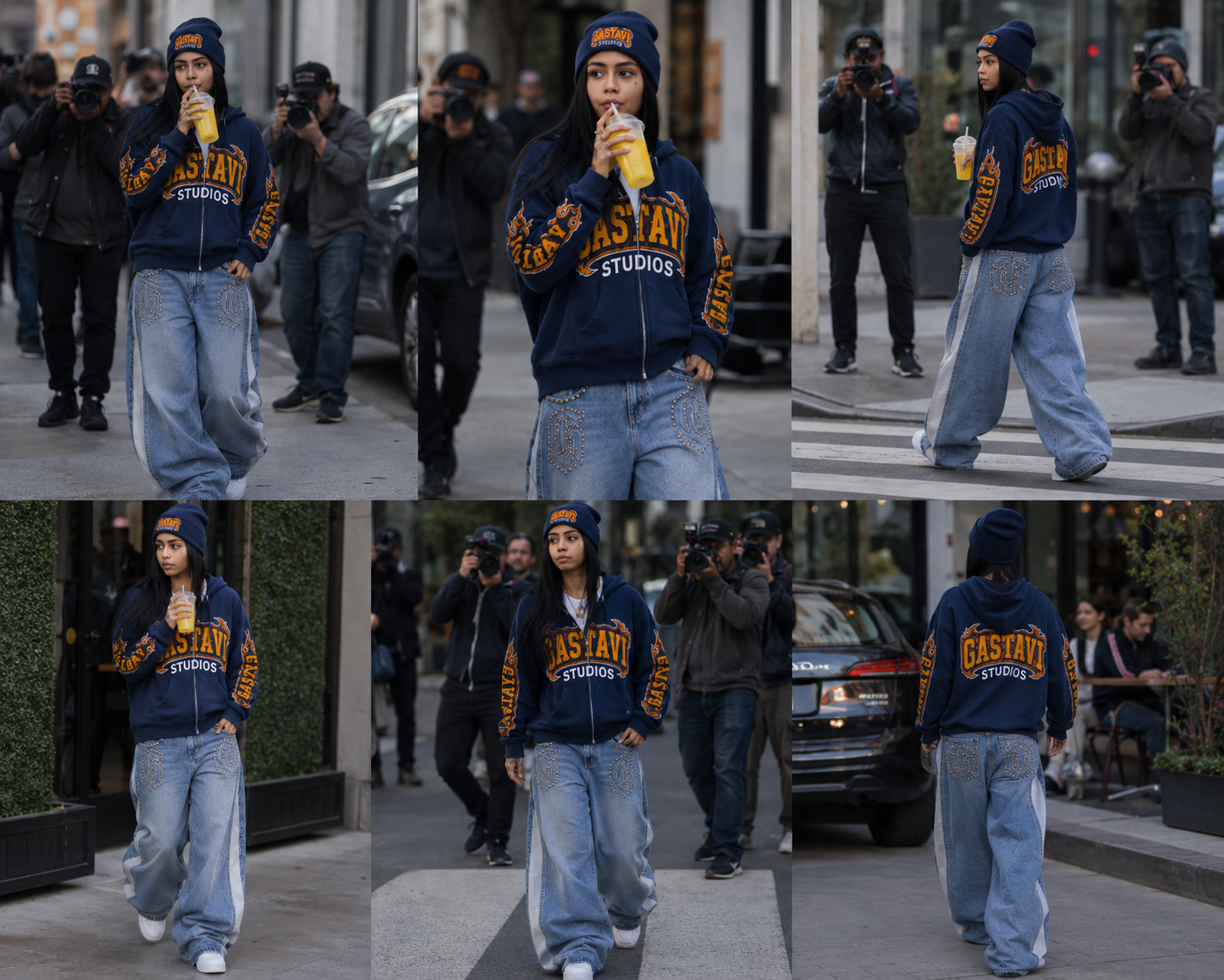 Gastavi Studios Inferno Zip Hoodie