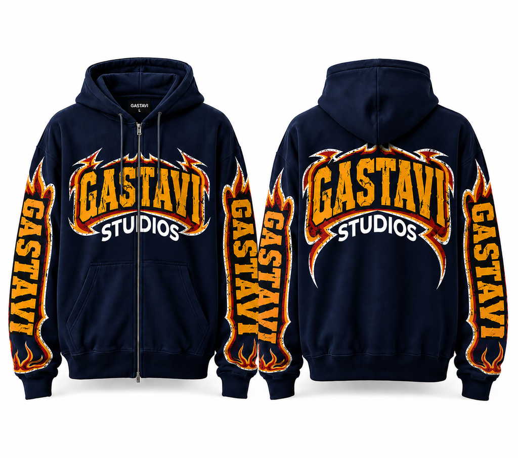 Gastavi Studios Inferno Zip Hoodie