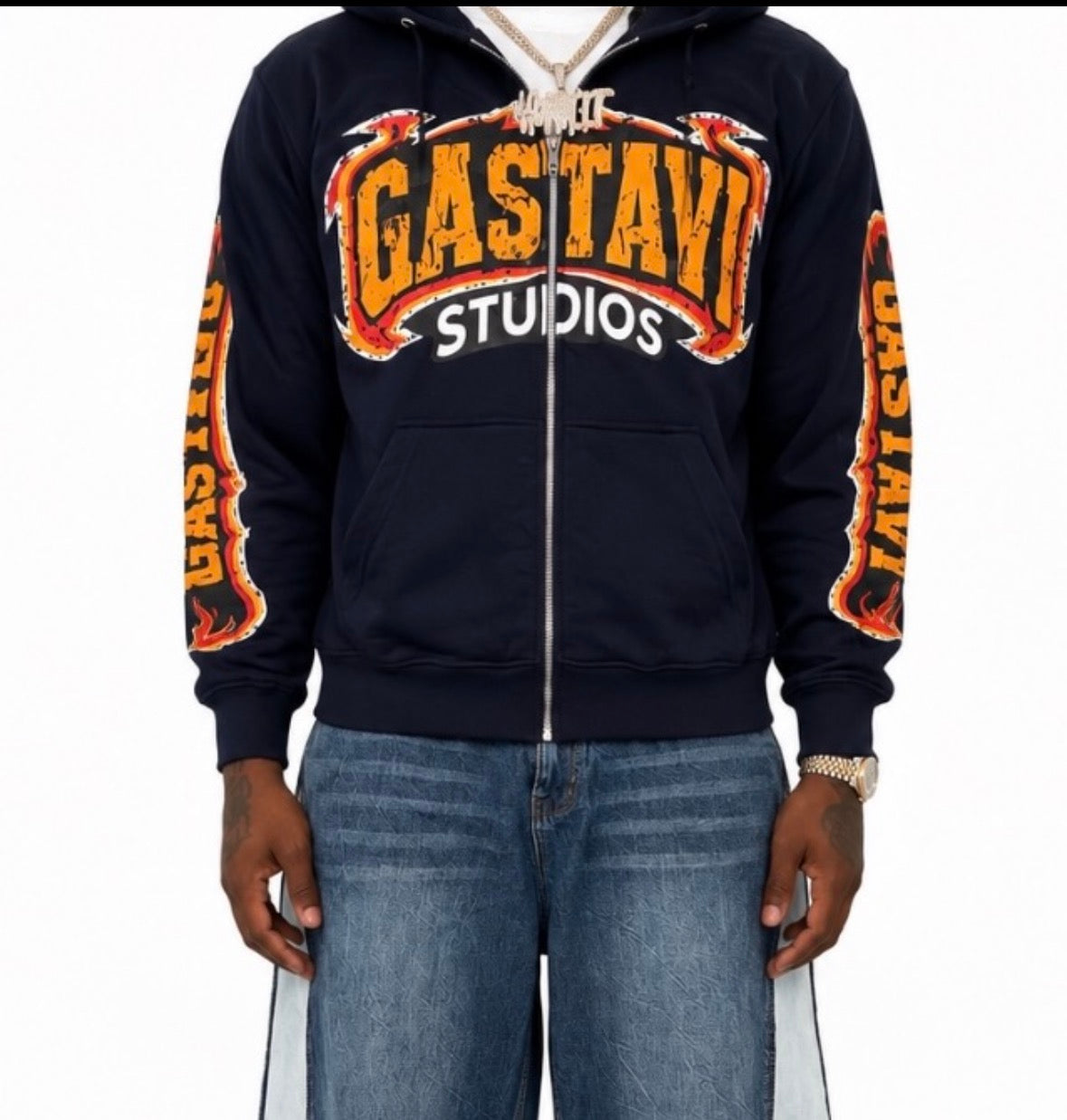 Gastavi Studios Inferno Zip Hoodie